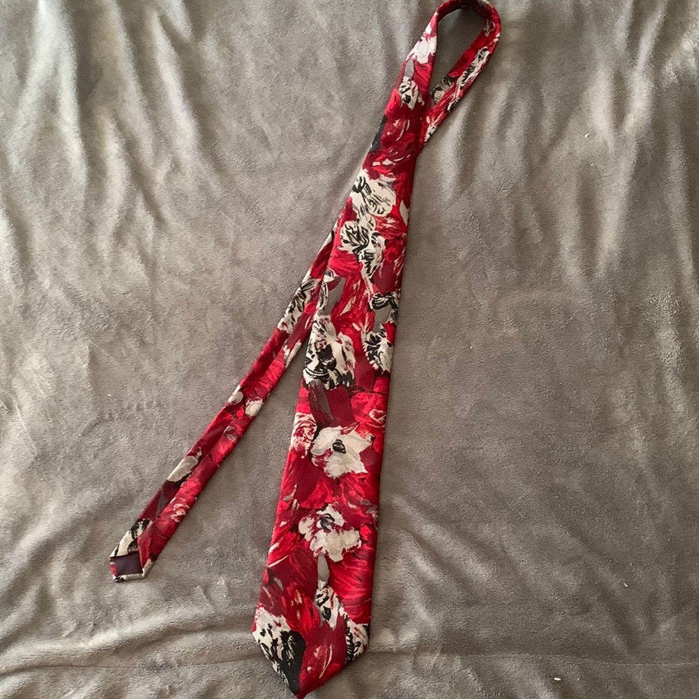 Jean- Baptiste Caumont silk necktie